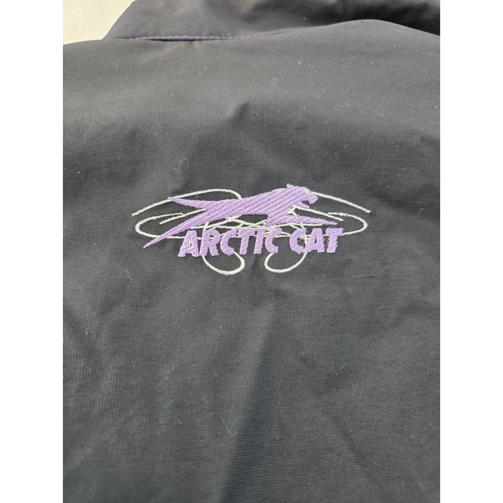 Large- ARTIC CAT ARTICWEAR CATWALK PURPLE/BLACK SNOWMOBILE SKI JACKET WOMENS